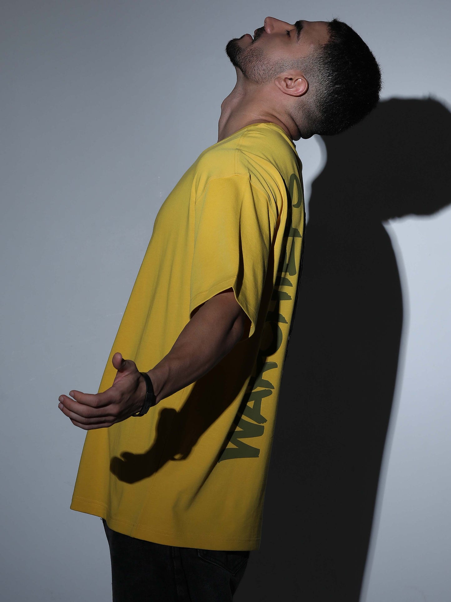 War Chiefs Oversized T-shirt M.Yellow - OSTS-1427